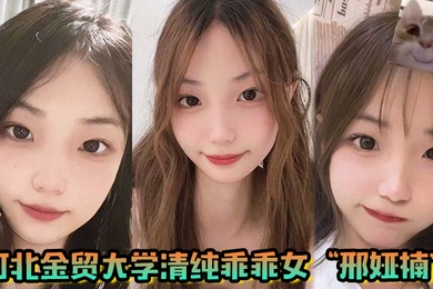 河北金贸大学清纯乖乖女邢娅楠超级清纯的学生妹和我到了床上变成荡妇淫娃