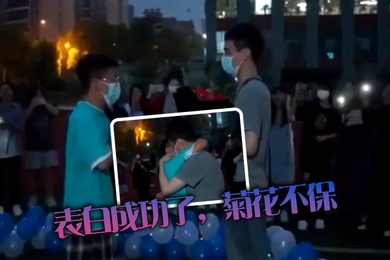 表白成功了菊花不保