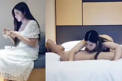 午夜寻欢第二场白裙妹子舔背乳推口交上位骑乘大力猛操