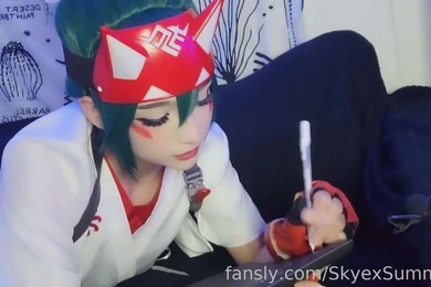 CosplaySkyexSummers露脸守望先锋雾子